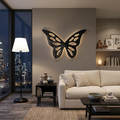 Artistic Butterfly Wooden Wall Art For Bedroom Or Lounge Decor