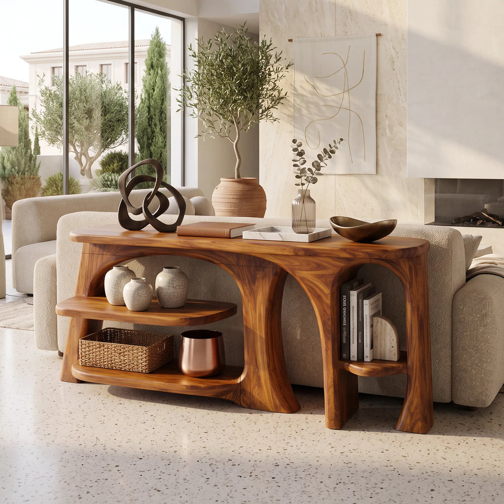 Contemporary Loop Console Table For Stylish Entryway