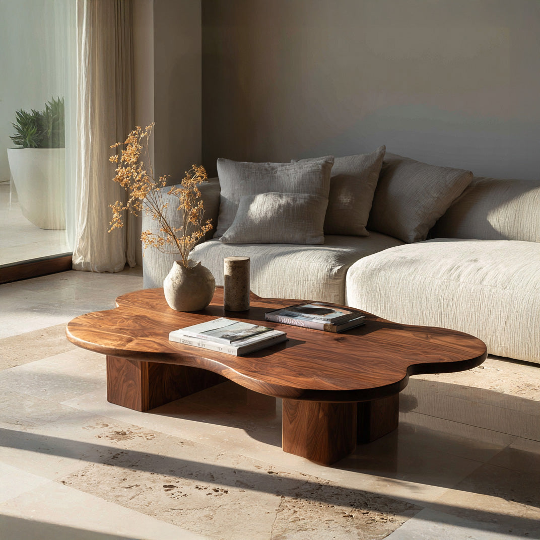 Contemporary Cloud Shape Coffee Table For Living Room Decor