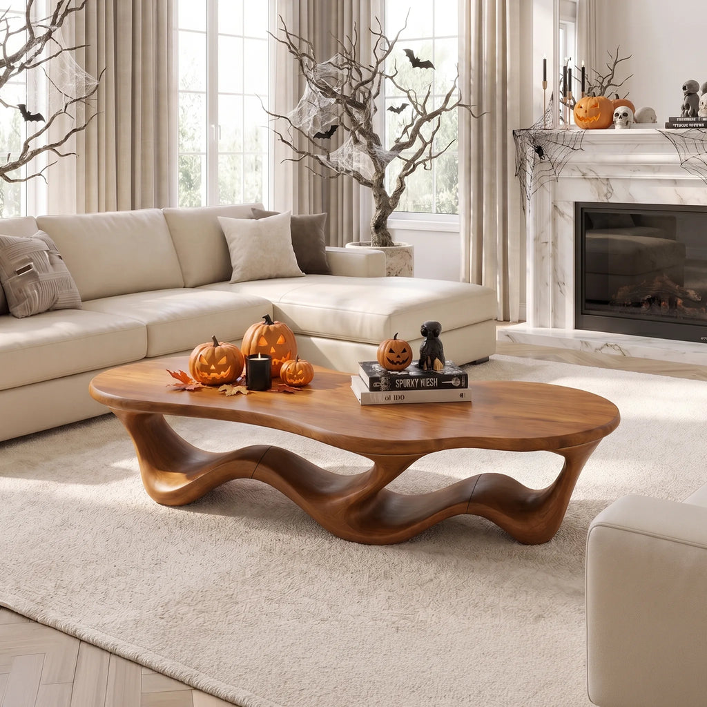 Contemporary Halloween Ribbon Table For Modern Lounge