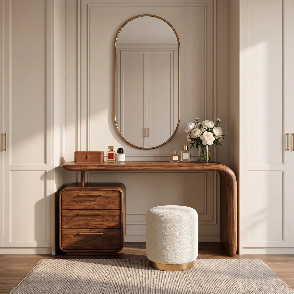 Contemporary Makeup Vanity For Statement Furniture Bedroom
