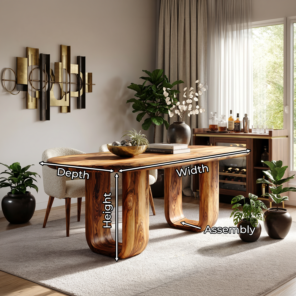 Contemporary Dining Table For Home Bar Area
