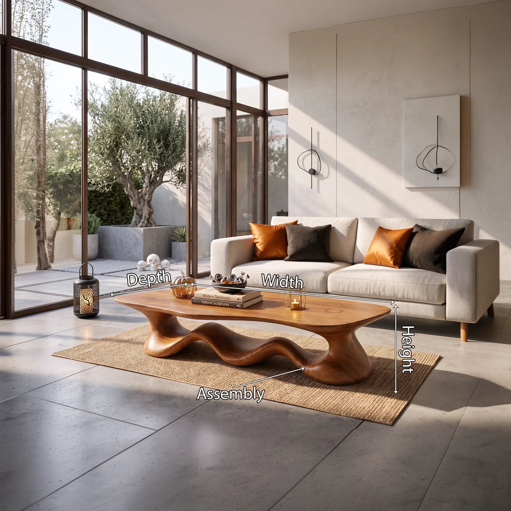 Contemporary Halloween Wave Coffee Table For Cozy Interior