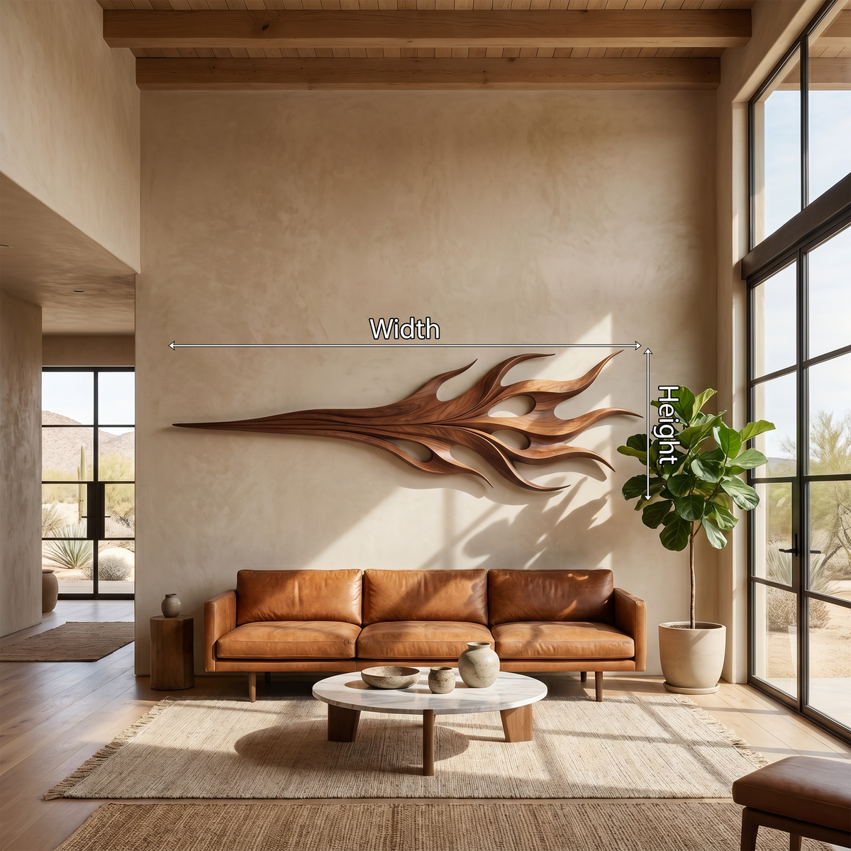 Contemporary Artistic Wall Panel For Boutique Interior Design