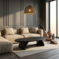 Contemporary Coffee Table With Artistic Sculptural Form For Living Room - view 4