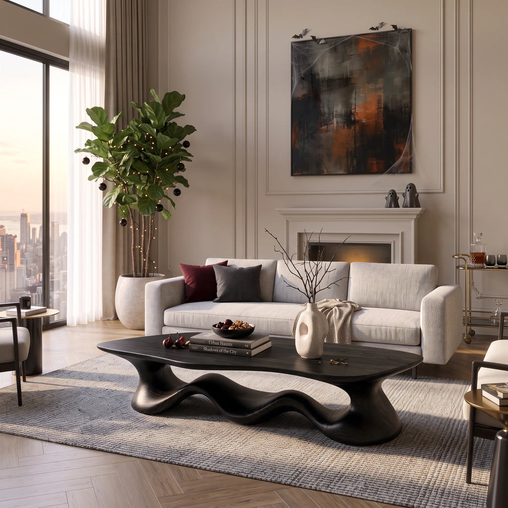 Contemporary Halloween Wave Coffee Table For Cozy Interior