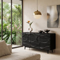 Contemporary Carved Sideboard For Living Room Or Dining Room