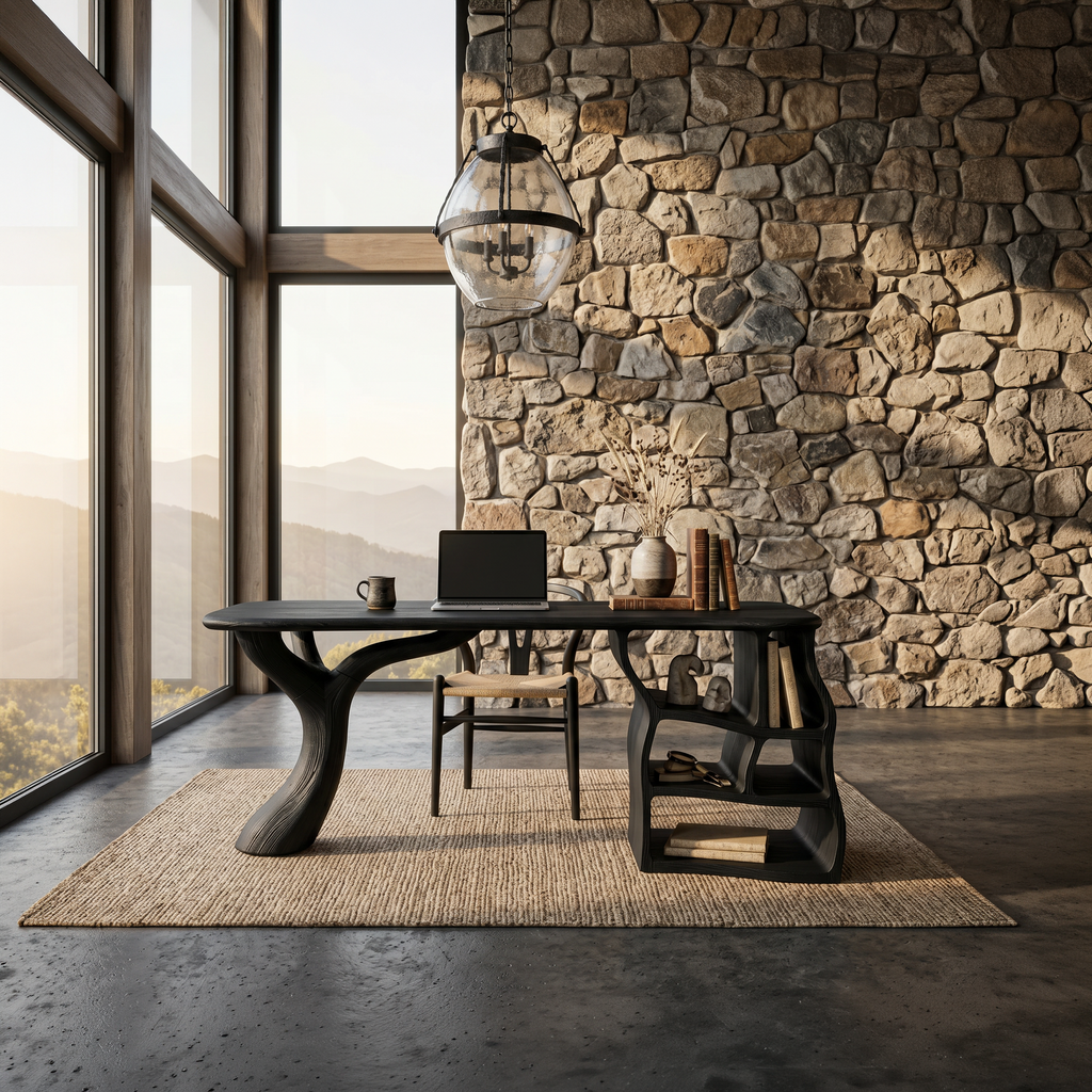 Artistic Sculptural Writing Desk Home Office Bedroom