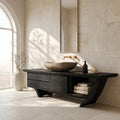 Contemporary Bathroom Vanity With Storage And Drawers For Bathroom