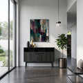 Contemporary Rectangular Console Table For Designer Living Room