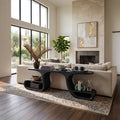 Contemporary Flowing Console Table For Modern Living Space