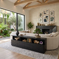 Contemporary Cabinet Console Table For Elegant Entryway