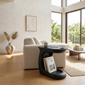 Contemporary Sculptural Side Table For Loft Interior Space