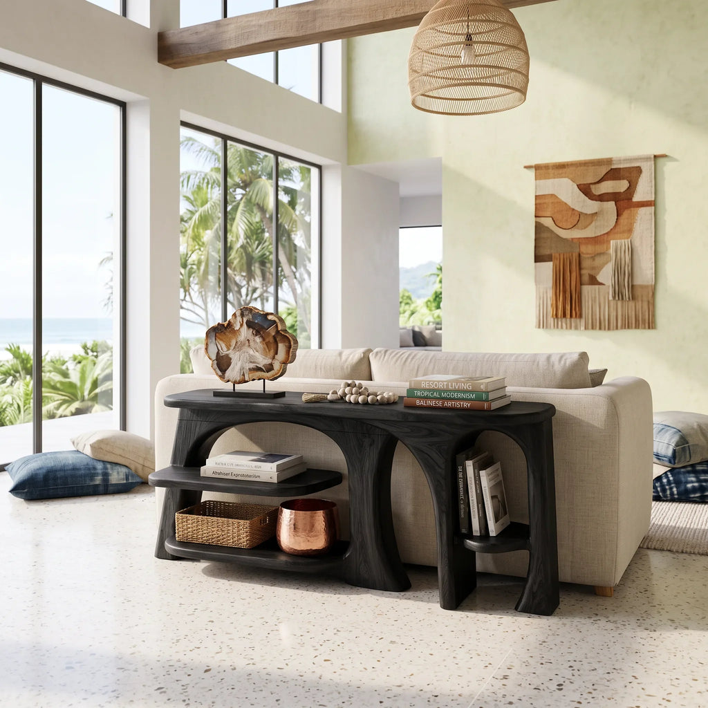 Contemporary Loop Console Table For Stylish Entryway