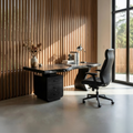 Contemporary Home Office Desk For Artistic Living Room