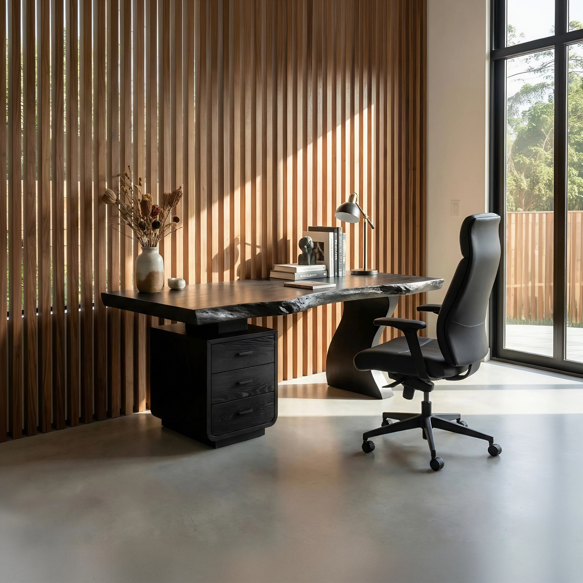Contemporary Home Office Desk For Artistic Living Room