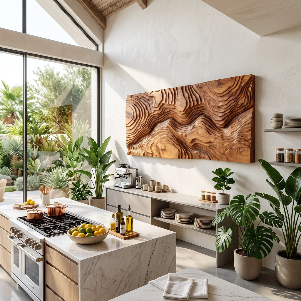 Farmhouse 3D Wood Wall Art for Dining Room - view 2