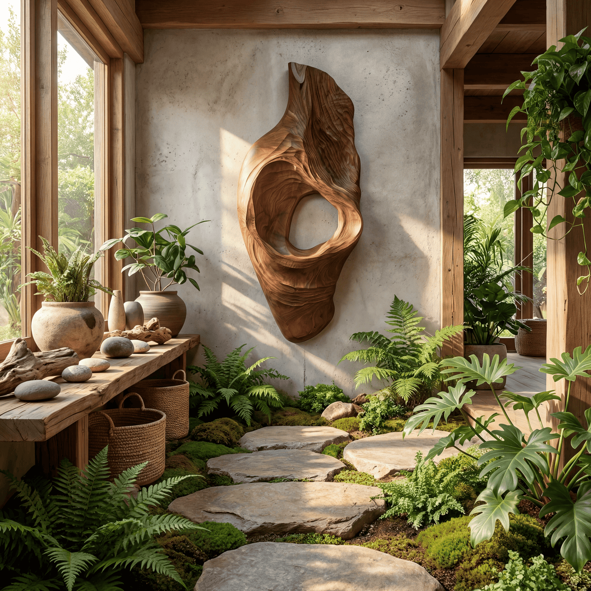 Contemporary Artistic Wall Art Panel For Bedroom Space