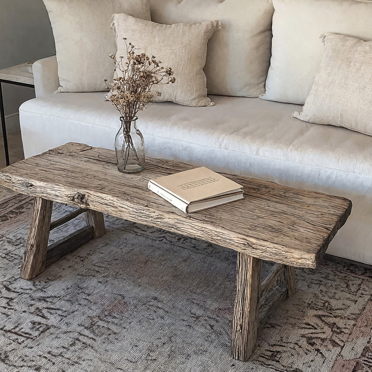 Coffee Table Handcrafted Decor - view 2