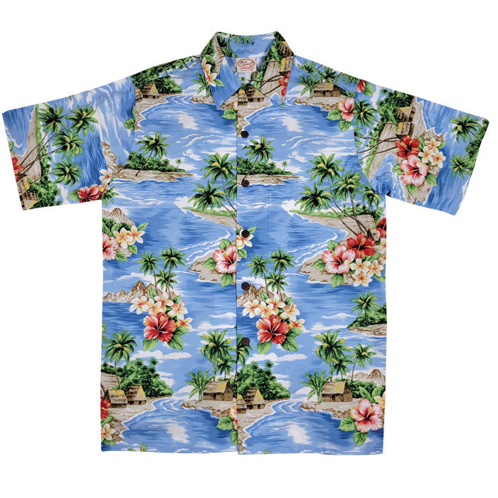 Fiji (Powder) Hawaiian Shirts