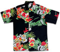 Aloha Nui (Black) Hawaiian Shirts