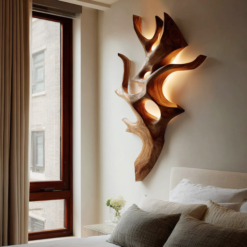 Architectural Wall Light With Integrated LED For Bedroom