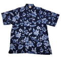 Aloha Camo (Navy) Hawaiian Shirts
