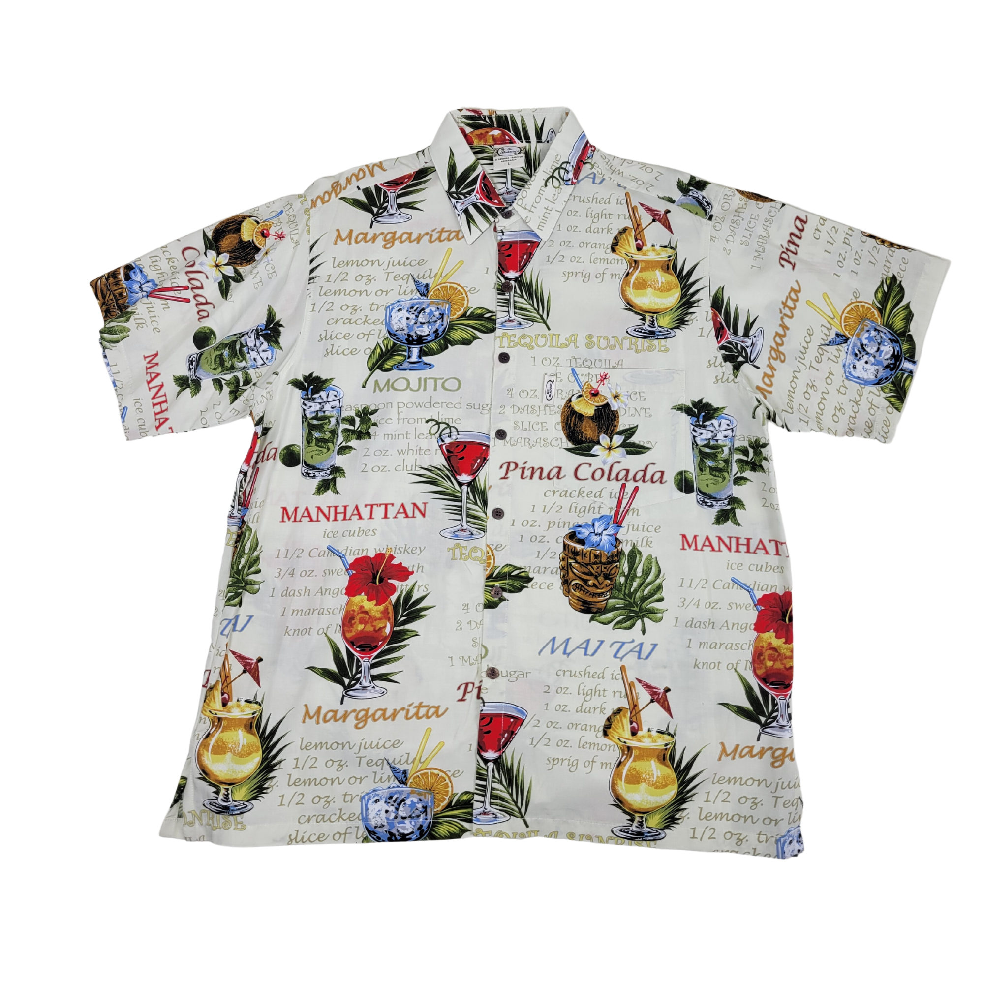 Drinks (Sand) Hawaiian Shirts