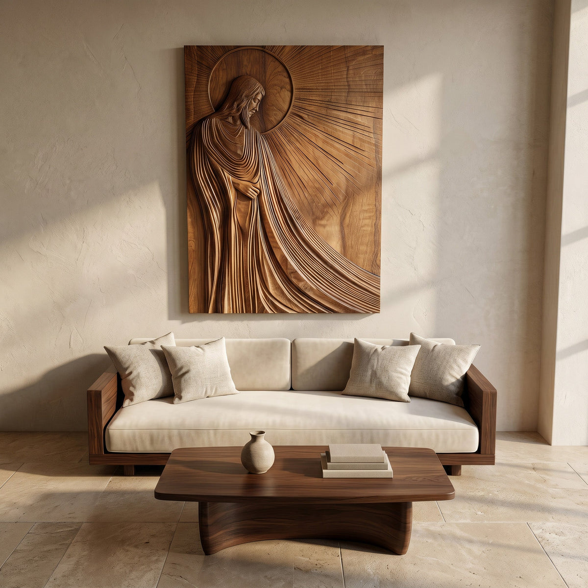 Contemporary Religious Wall Art For Living Room