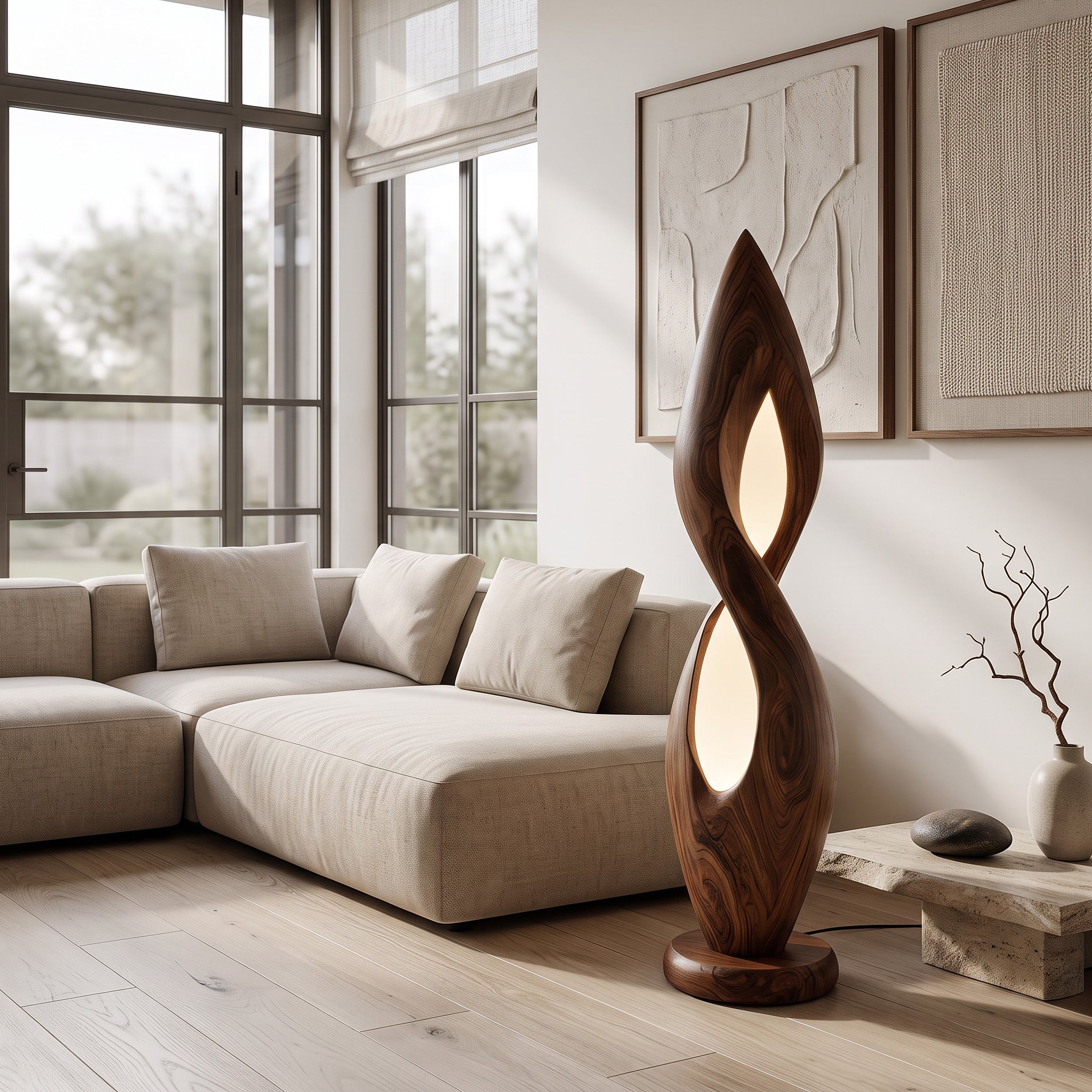 Contemporary Floor Lamp For Living Room Interior