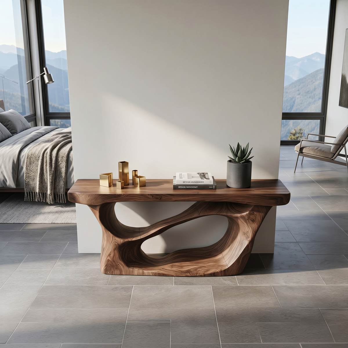 Farmhouse Accent Table Entryway Decor - view 2
