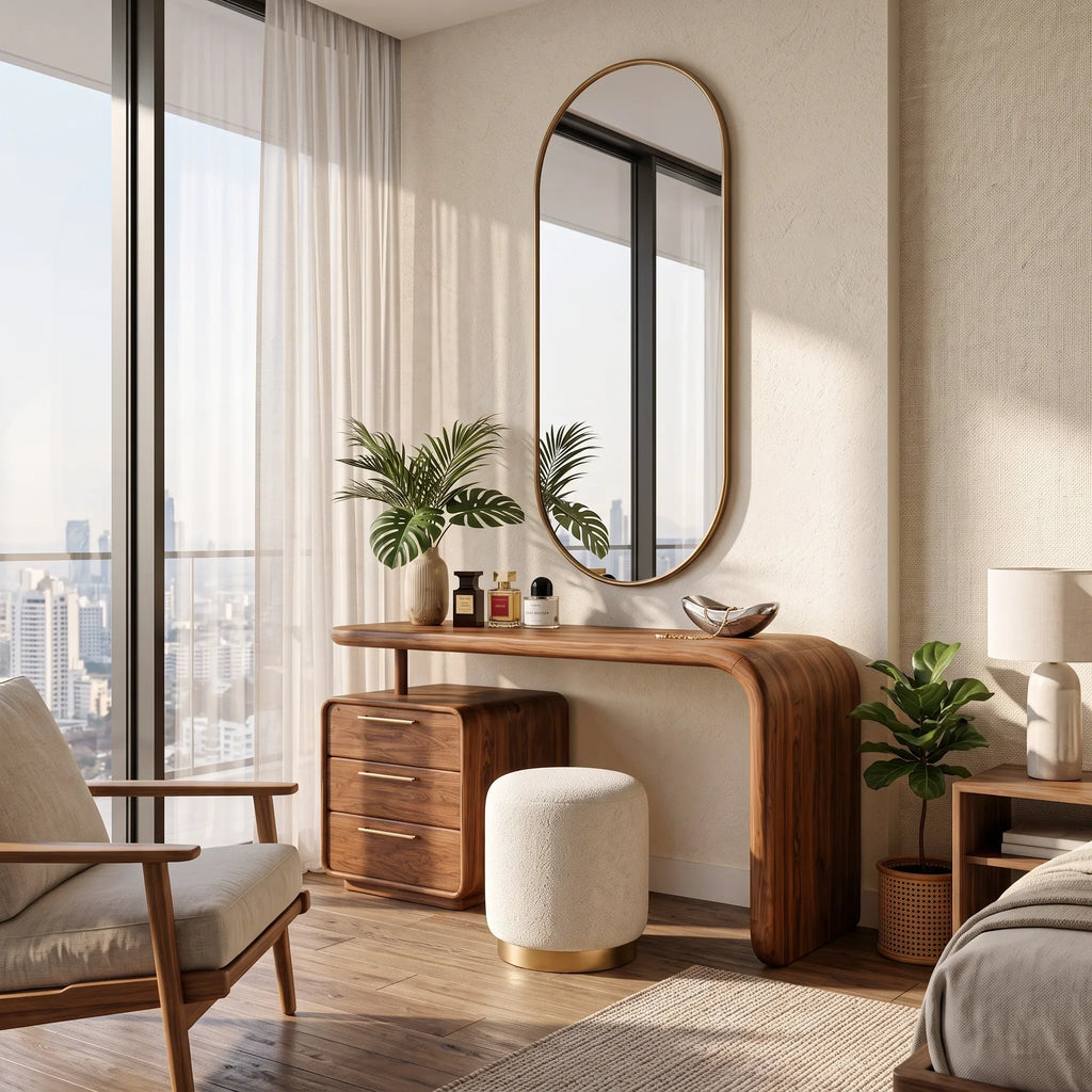 Contemporary Makeup Vanity For Statement Furniture Bedroom