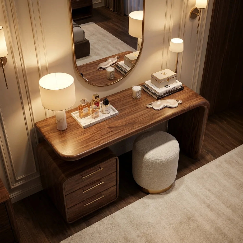 Contemporary Makeup Vanity For Statement Furniture Bedroom