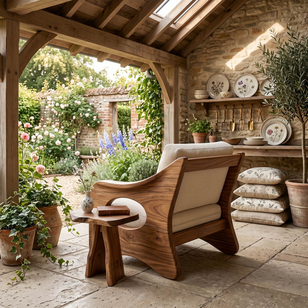 Contemporary Curved Armchair Executive Office Lounge