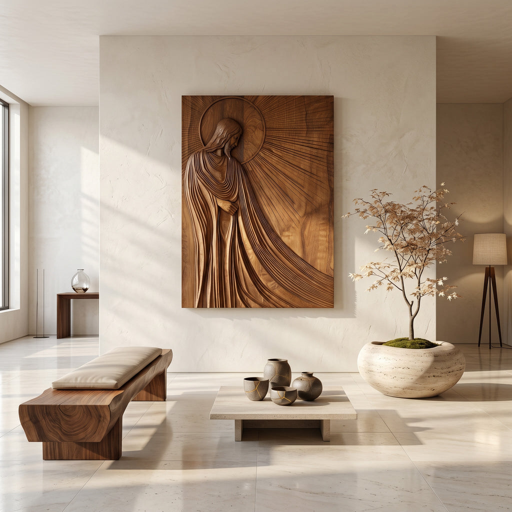 Contemporary Religious Wall Art For Living Room