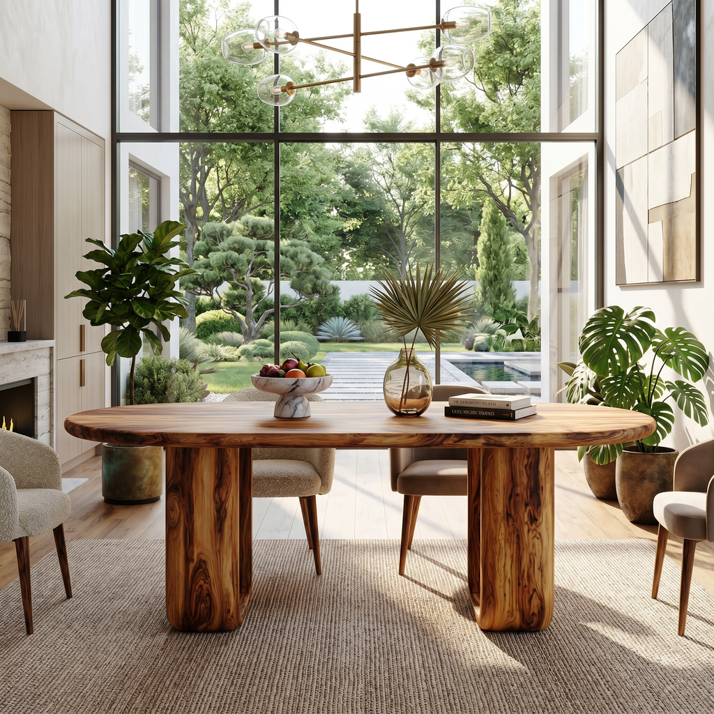Contemporary Dining Table For Home Bar Area
