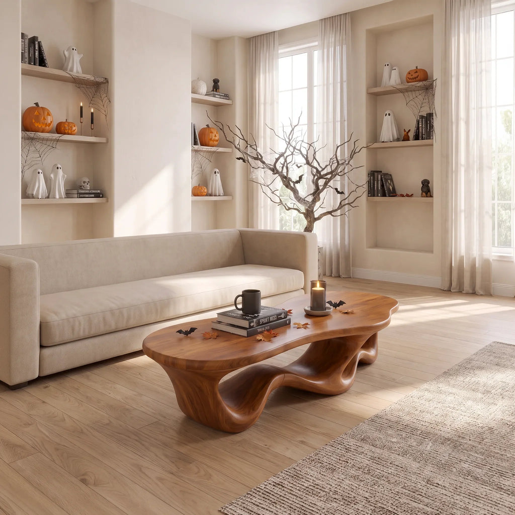 Contemporary Halloween Ribbon Table For Modern Lounge