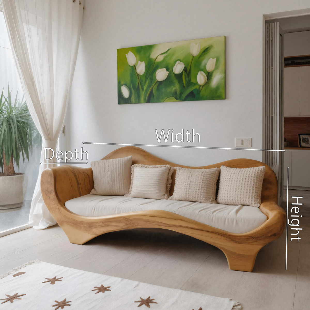 Artistic Sofa For Modern Living Room Or Lounge