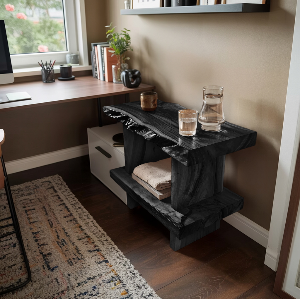Artistic Large Display Shelf For Living Room Storage And Decor