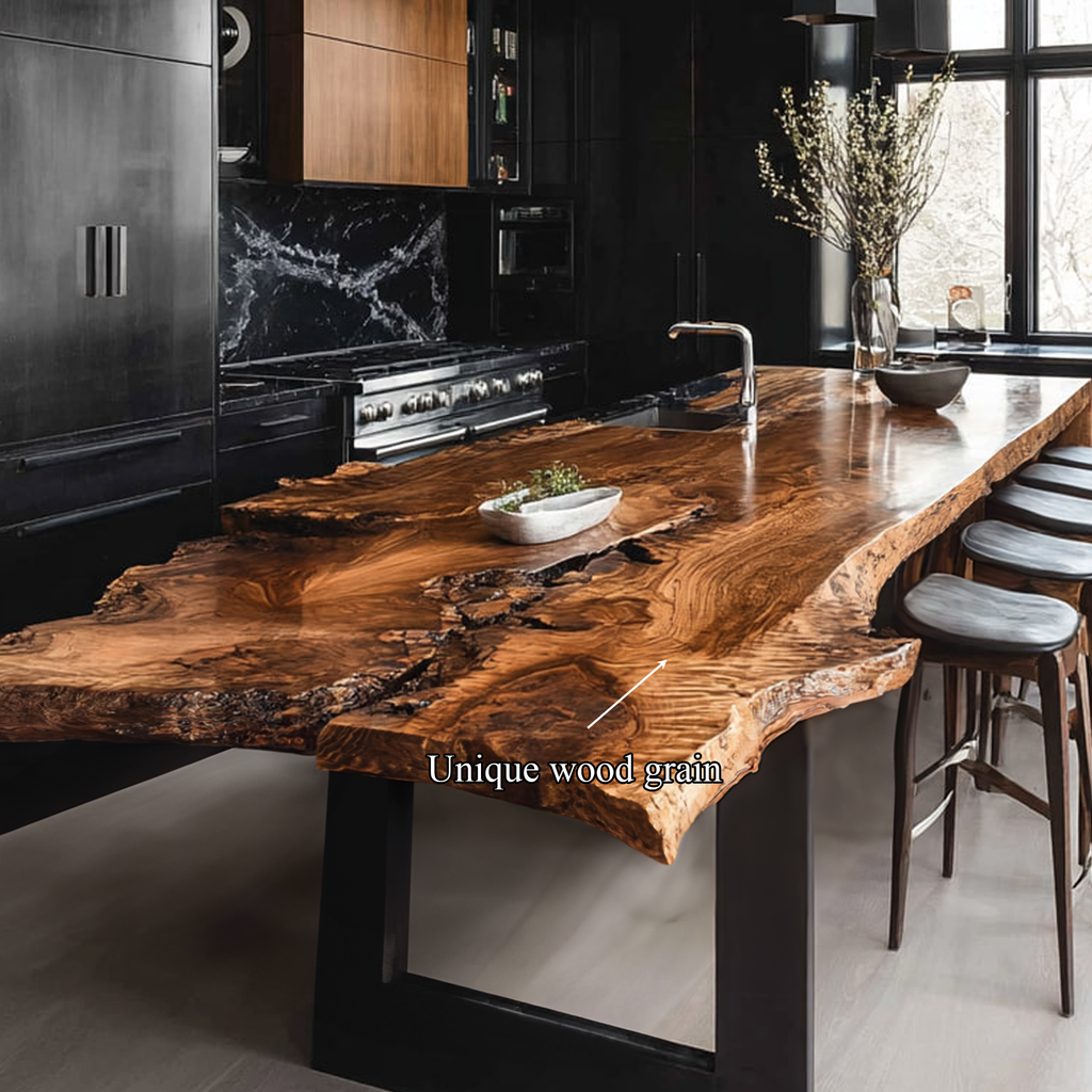 Dark Modern Kitchen Island Kitchen Or Chef Studio