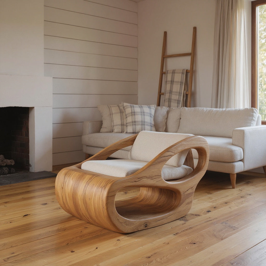 Artistic Organic Lounge Chair For Home Decor