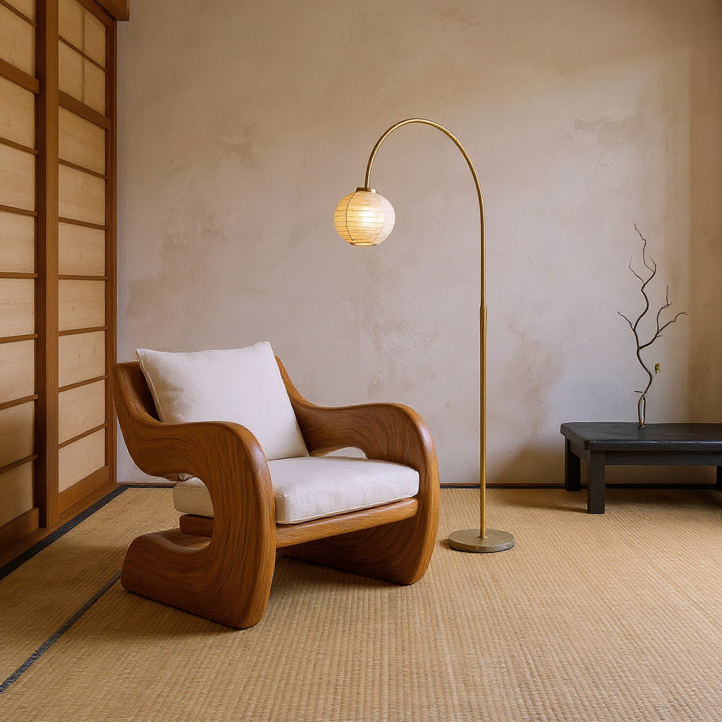 Artistic Sculptural Lounge Chair For Living Room Or Interior