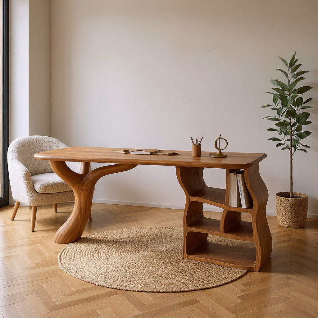 Artistic Sculptural Writing Desk Home Office Bedroom