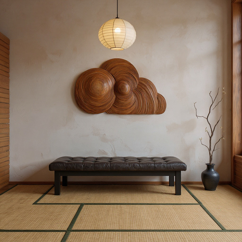 Artistic Wooden Cloud Wall Art For Interior Decor