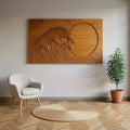 Artistic Wooden Seascape Wall Art For Modern Home
