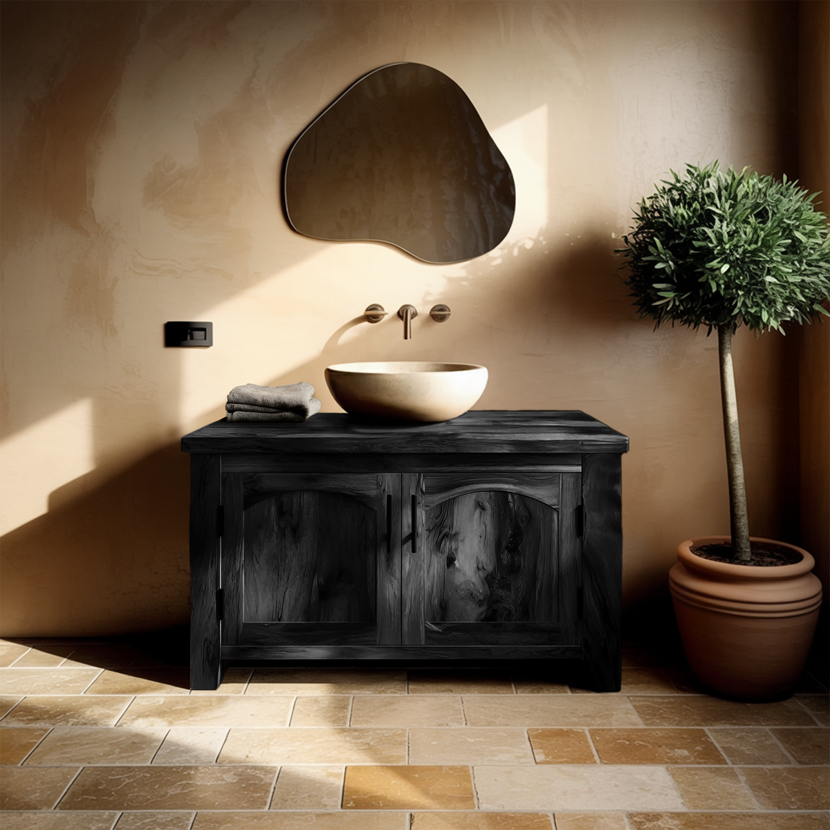 Contemporary Bathroom Vanity For Spa Or Bathroom Design