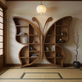 Butterfly Bookshelf With LED For Living Room Or Bedroom
