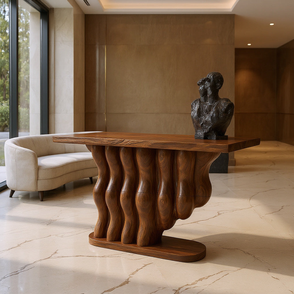 Coastal Infinity Base Console Table Beach House
