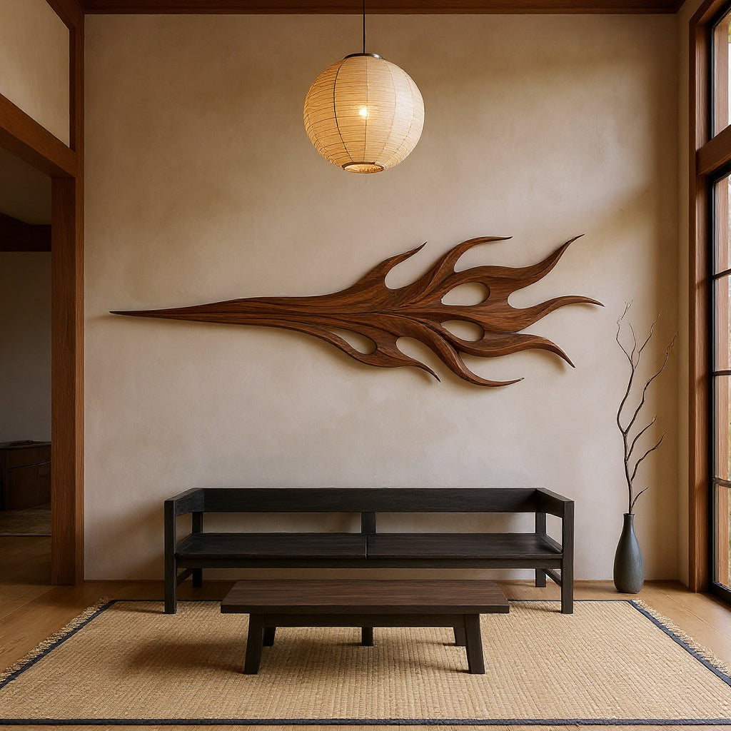 Contemporary Artistic Wall Panel For Boutique Interior Design