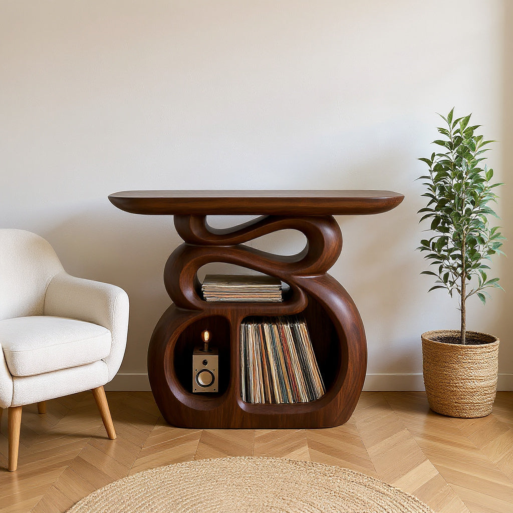 Contemporary Audio Stand For Entertainment Lounge Interior